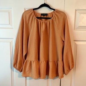 Eloquii peplum blouse shirt